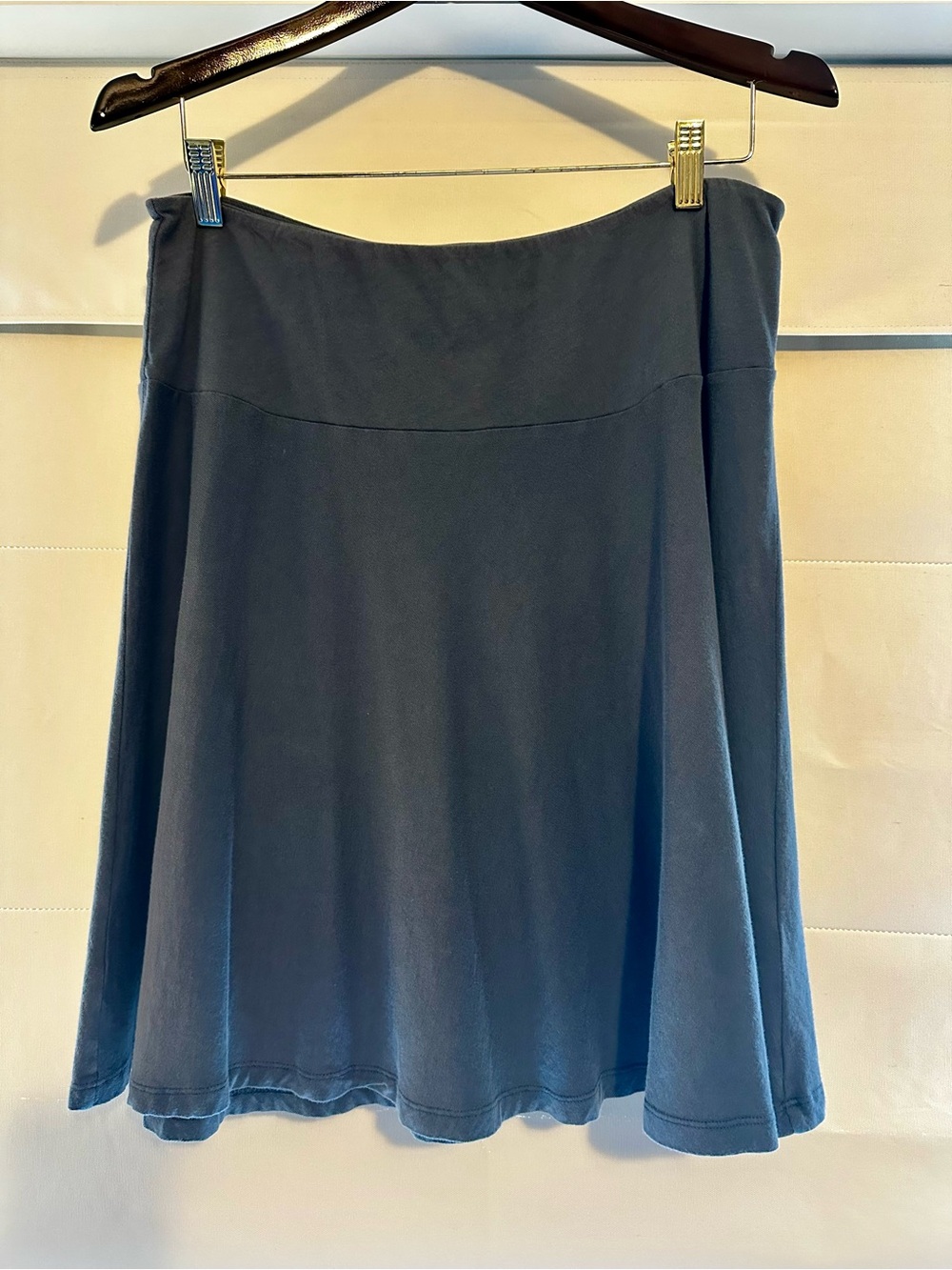 Velvet brand Knit Skirt in Slate Blue